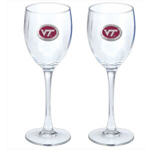 Virginia Tech University Vt Logo Goblets (Set Of 2)